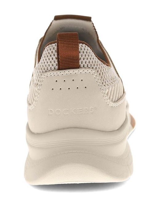 Dockers White Pulse Knit Sneaker for men