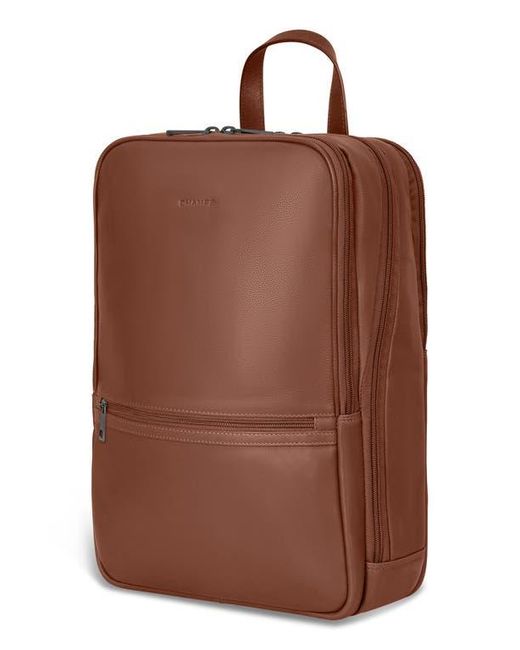 CHAMPS Brown Onyx Leather Backpack for men