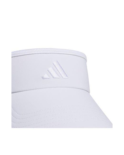 Adidas White Match 2 Visor