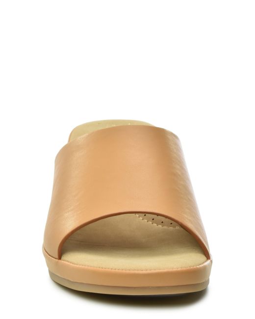 Taryn Rose White Skoal Platform Wedge Sandal
