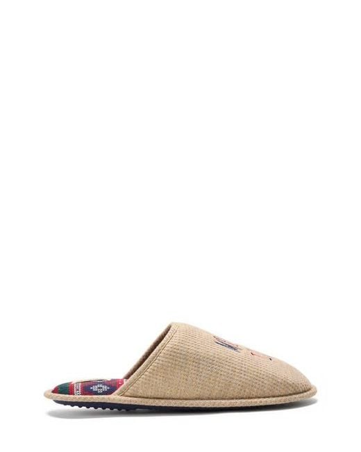 Dearfoams Natural Nuthouse Slipper for men