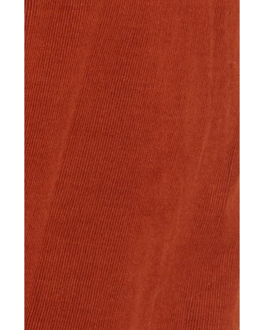 The Great Red The Field Cotton Corduroy Midi Skirt