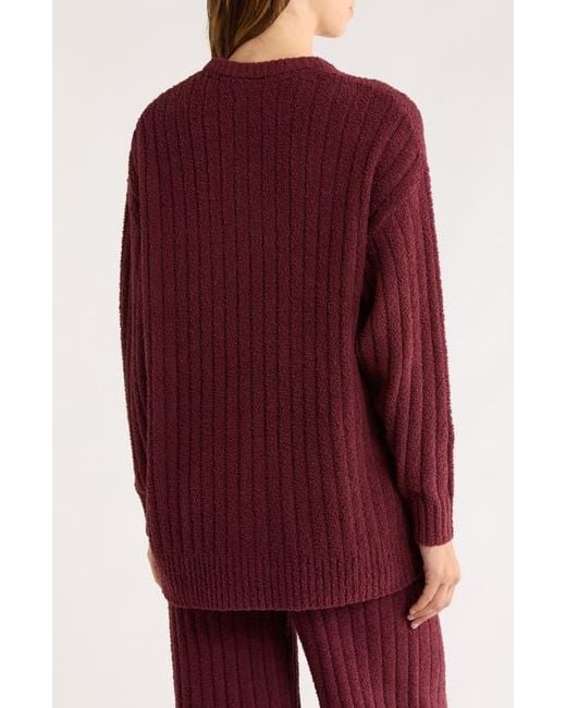 Ugg Red Riz Rib Sweater