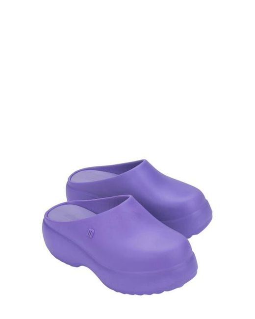 Melissa Purple Free Platform Clog