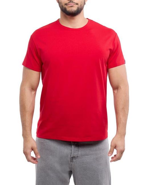 Xray Jeans Red Flex Crewneck T-Shirt for men