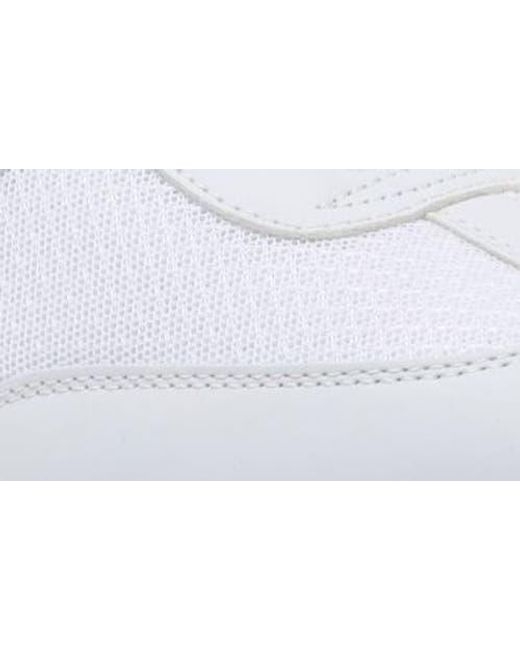Boss White Rush Low Top Sneaker for men