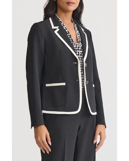 Kasper Black Two Button Jacket