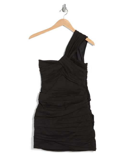 A.L.C. Black Apollo One-shoulder Dress