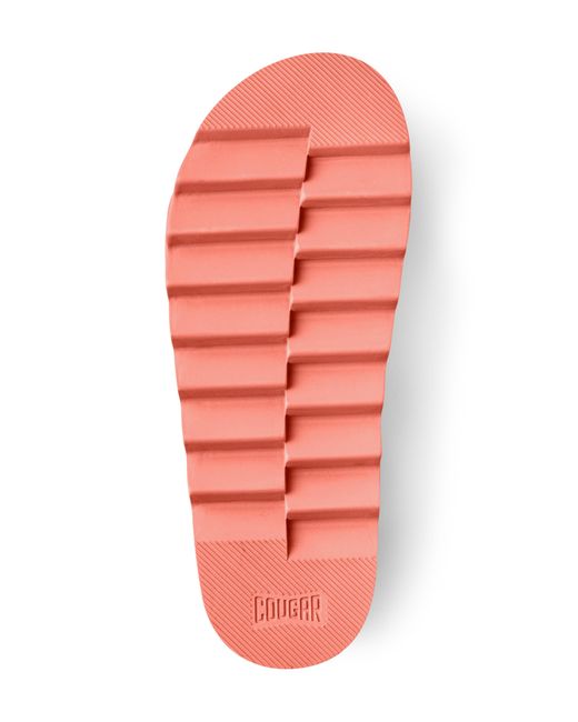 Cougar Shoes Pink Pool Party Platform Slide Sandal