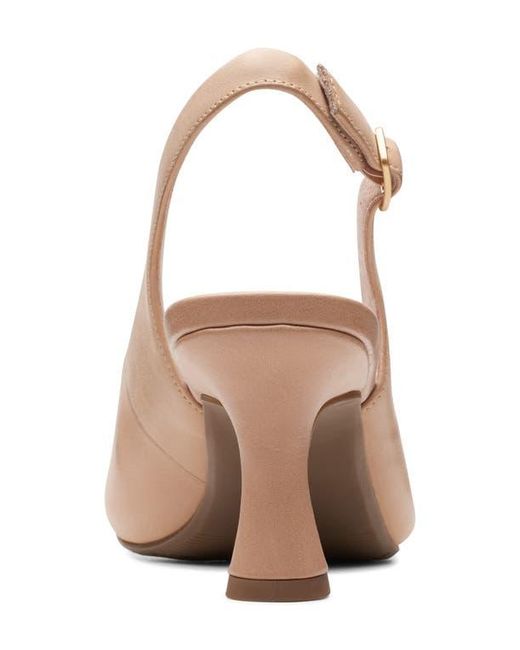 Clarks Pink Kataleyna Step Slingback Pump