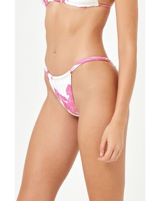 LSPACE Pink Jayce Bitsy Bikini Bottoms