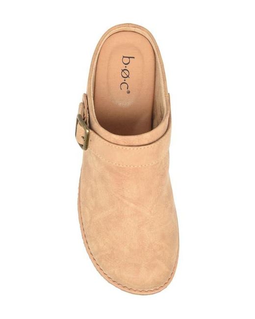 B O C BY BØRN Natural Lexi Clog