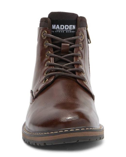 Madden Brown Taskorn Combat Boot for men