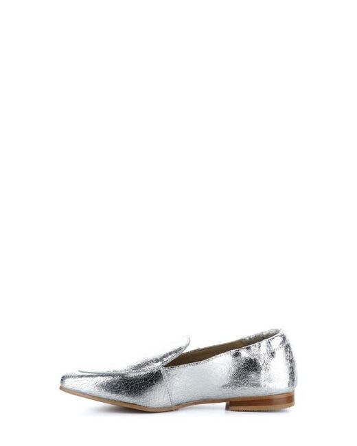 Bos. & Co. White Nikki Loafer