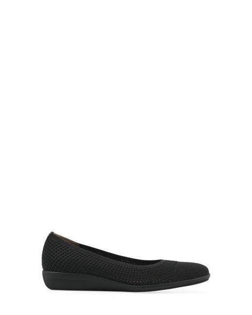 White Mountain Black Florian Ballet Flat