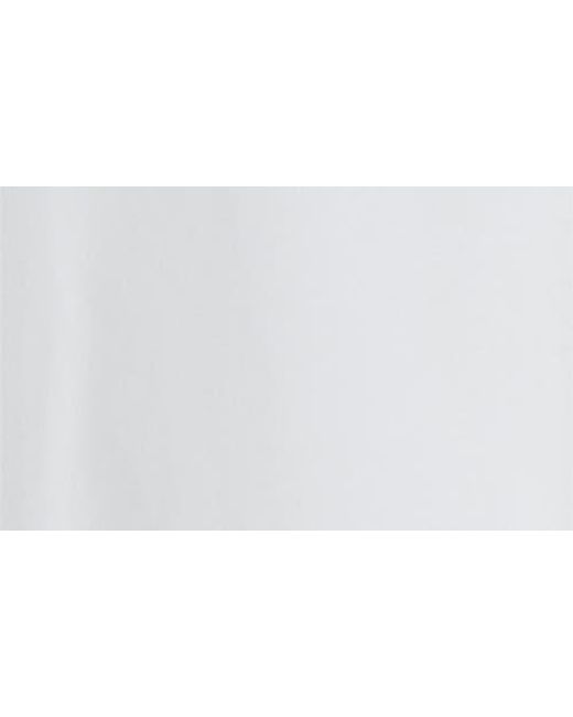 Rag & Bone White Maxine Blanket Stitch Cotton Button-Up Shirt
