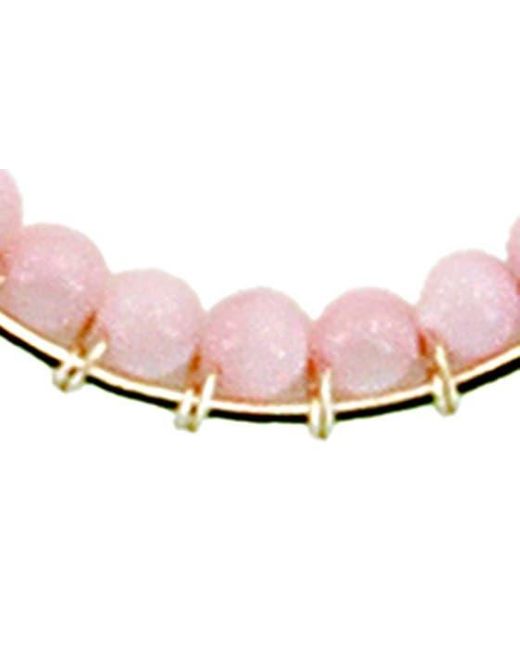 Panacea Pink Box Crystal Teardrop Earrings