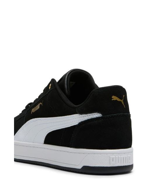 PUMA Black Caven 2.0 Full Suede Sneaker for men