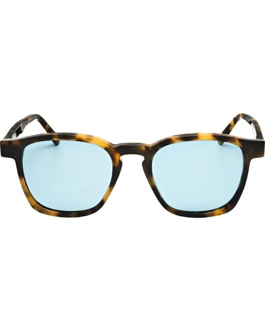 Retrosuperfuture Blue 53Mm Square Sunglasses