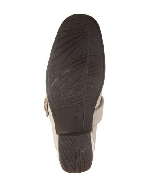 Naot White Choice Mule