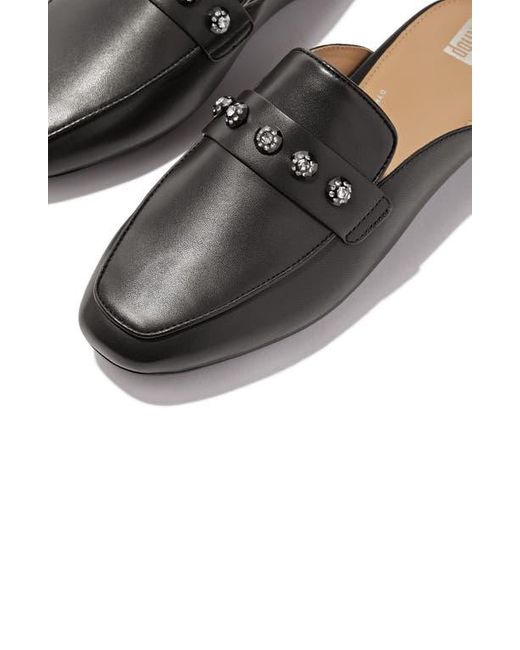 Fitflop Black Delicato Loafer Mule