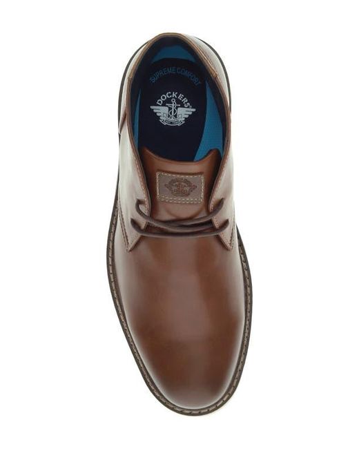 Dockers Brown Esmond Plain Toe Chukka Boot for men