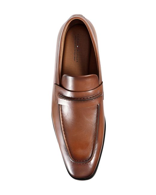 Tommy Hilfiger Brown Steran Penny Loafer for men