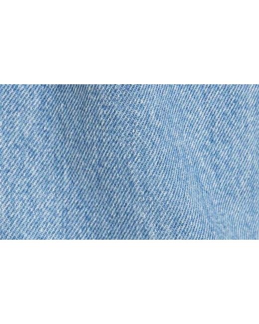Re/done Blue '90S High Waist Loose Jeans