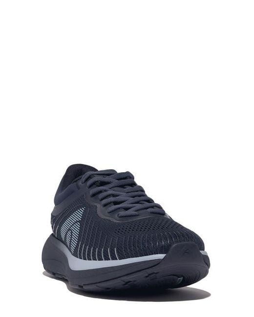 Fitflop Blue Ff Runner Mesh Sneaker