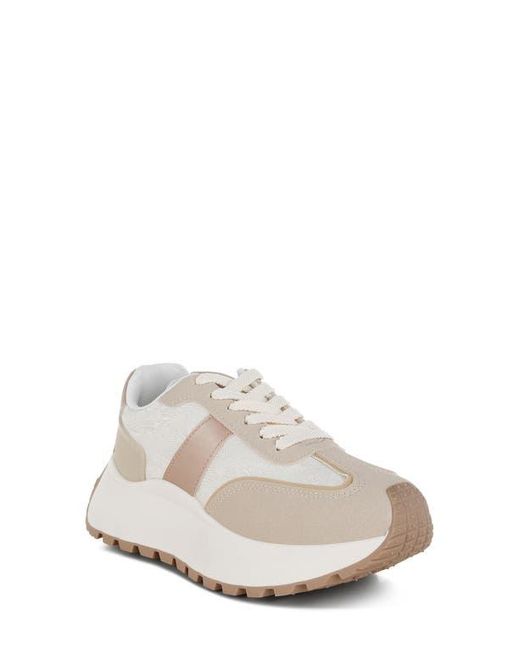 LONDON RAG White Squeaker Sneaker