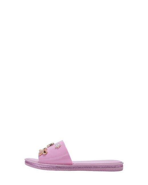 Bebe Pink Charm Slide Sandal