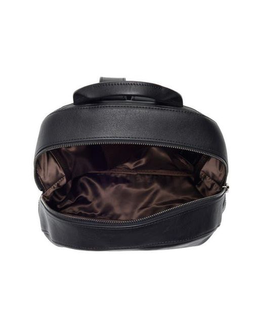 Longchamp Black Small 3D Leather Backpack