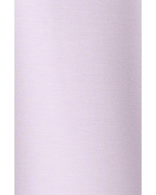 Spanx Purple Airessentials Half Zip Sweatshirt
