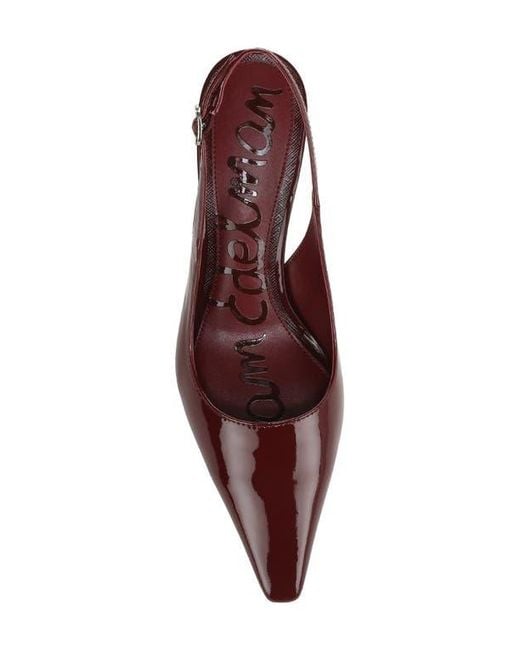 Sam Edelman Brown Bianka Slingback Pump