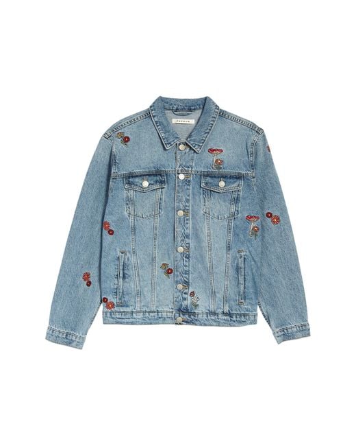 Mens denim top jacket nordstrom rack