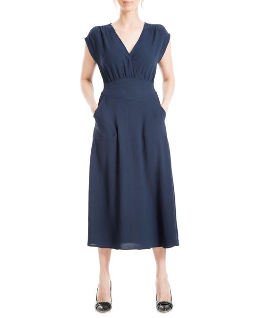 Max studio cap sleeve dress clearance