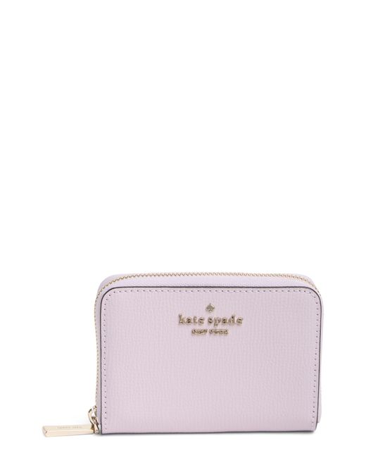 Kate Spade Small Darcy Zip Card Holder in Pink Lyst