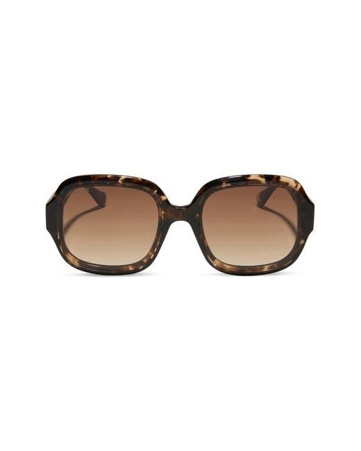 DIFF Brown Seraphina 57Mm Round Sunglasses