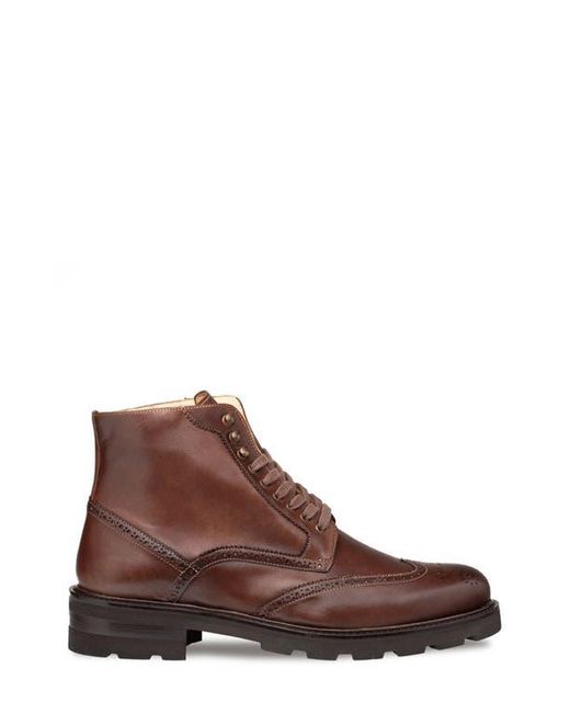 Mezlan Wingtip Lug Sole Boot in Brown for Men | Lyst display picture 2