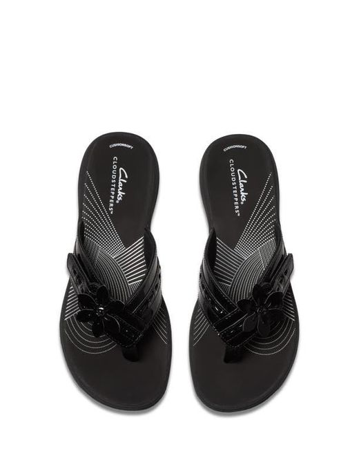 Clarks Black Breeze Opal Sandal