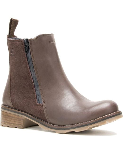 Kamik Brown Isabellalo Waterproof Ankle Boot