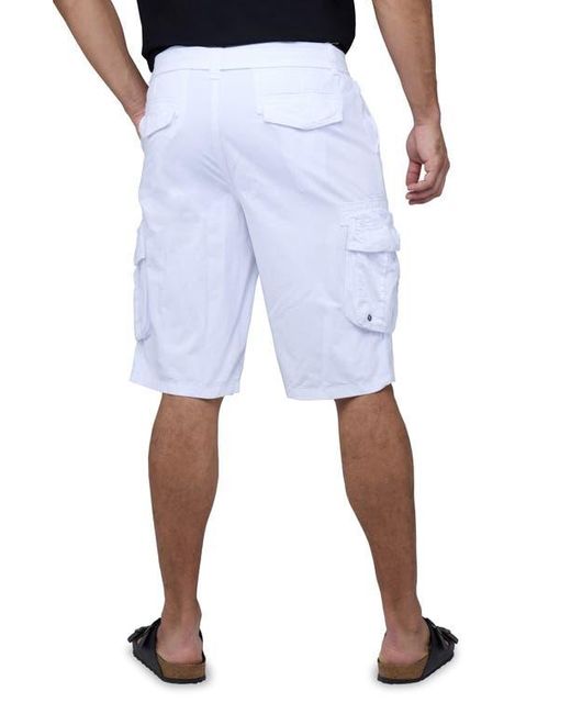 Xray Jeans Black Cargo Shorts for men