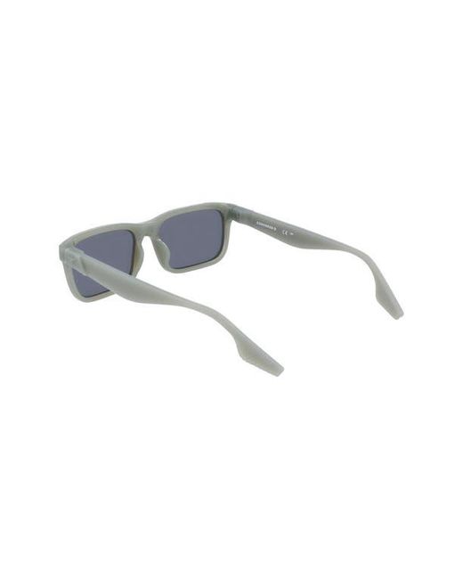 Converse Blue Restore 54Mm Rectangular Sunglasses