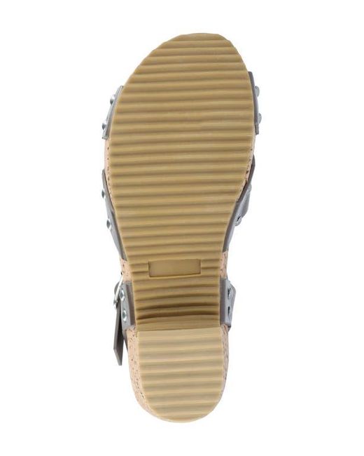 Journee Collection Brown Platform Sandal