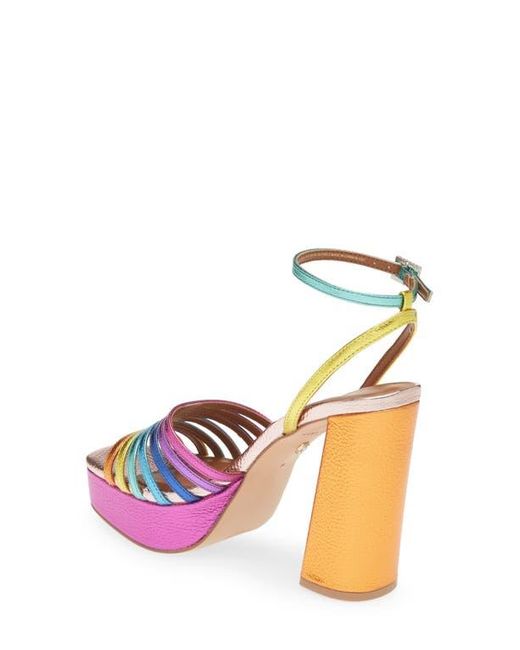 Kurt Geiger Pink Pierra Platform Sandal