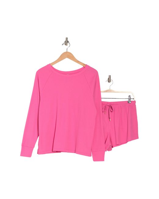 Honeydew Intimates Pink Road Trip Pajama 2-piece Set