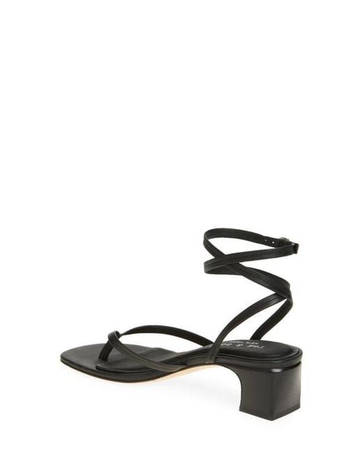 Rag & Bone White Gemma Ankle Strap Sandal