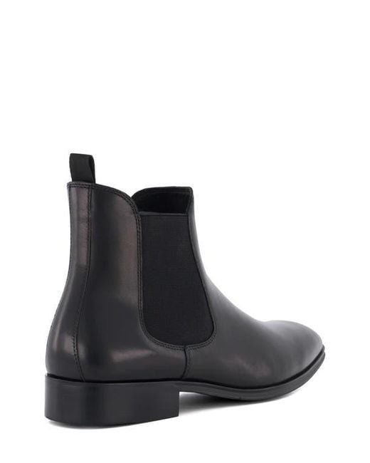 Dune Black Mandatory Chelsea Boot for men