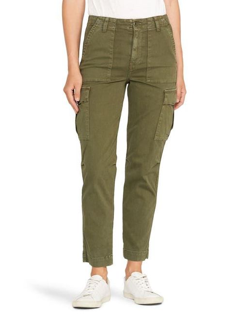 Hudson Green Classic High Waist Cargo Pants