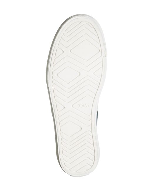 TOMS Blue Fenix Platform Slip-on Sneaker